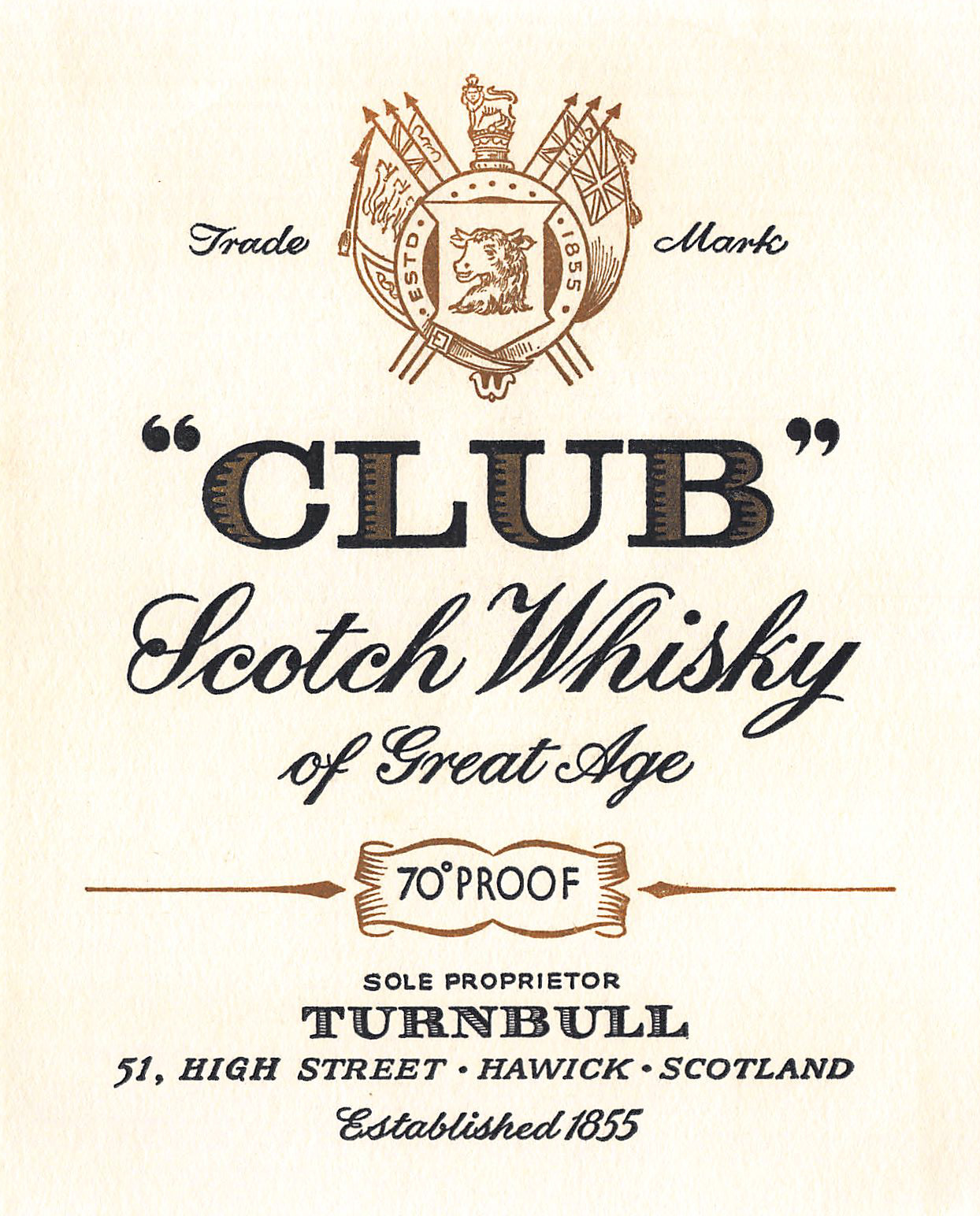 Club Scotch Whisky of Great Age